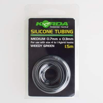 Korda Silicone Tube Green - 0,75mm - 1,5Meter