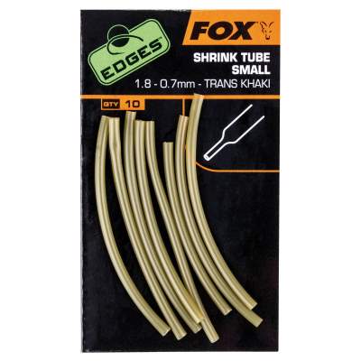 Fox Edges Shrink Tube Khaki S 1,8-0,7, khaki