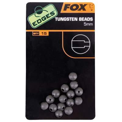 Fox Edges Tungsten Beads 5mm, 15Stück