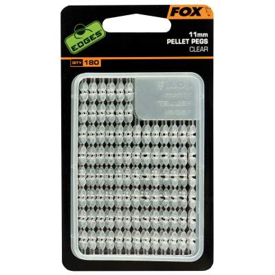 Fox Edges Pellet Pegs Clear 11mm clear - 2Stück