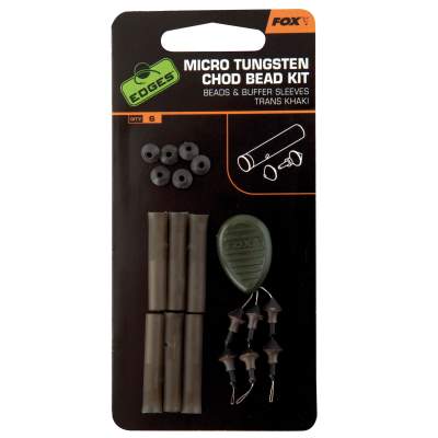Fox Edges Micro Tungsten Chod Bead Kit, 6Stück