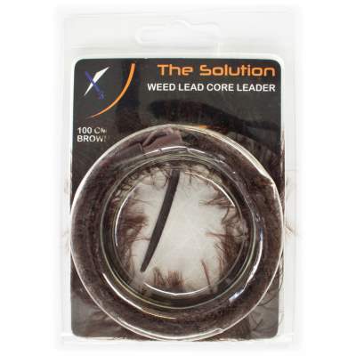 The Solution Weed Lead Core Leader braun 1 Stück