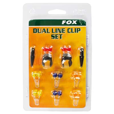 Fox Dual Line Clips 14mm set,