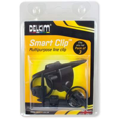 Delkim Smart Clip DP056 3er Pack, 3 Stück - schwarz