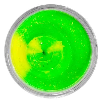 Berkley Powerbait Glitter Fluo Green Yellow, Fluo Green Yellow - 50g