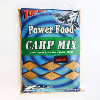 Top Secret Power Food Grundfutter Color Carp Mix (Karpfen) Mix 1Kg,