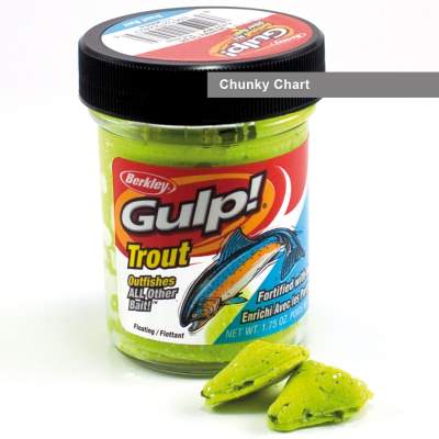 Berkley GulpTrout Bait CCHA, - Chunky Chartreuse - 50g