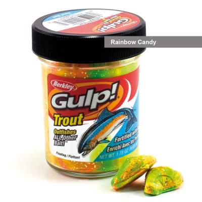 Berkley GulpTrout Bait RC, - Rainbow Candy- 50g