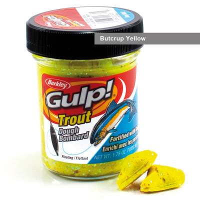 Berkley Trout Bait Bombard - Gulp BY, - Butcrup Yellow - 50g