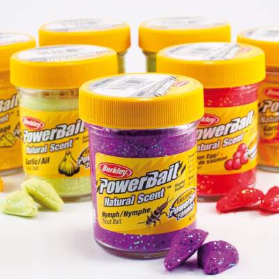Berkley Powerbait Natural Scent Trout Bait Glitter, Cheese Glitter, 50g