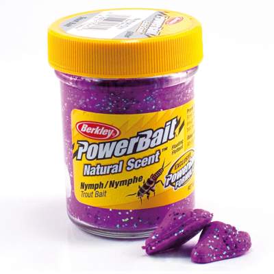 Berkley Powerbait Natural Scent Trout Bait Glitter, Nymph Glitter, 50g