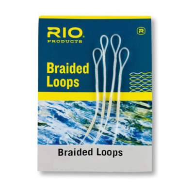 RIO Braided Loops Schlaufenverbindung für #7-11, 4 Stück - für #7-11