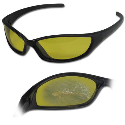 Angel Domäne Polarisationsbrille Speed, inkl. Etui + Brillenband, - gelb - 1Stück