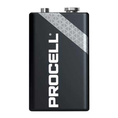 Duracell Procell Alkaline 9V Block, Batterie 6LR61 - 1 Stück