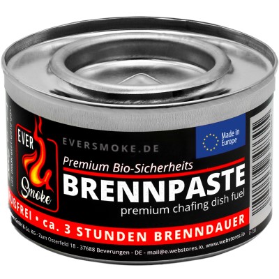 Eversmoke Premium Sicherheits Brennpaste / Brenngel, 200g