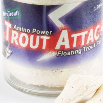 Top Secret Amino Trout Attac Forellenteig schwimmend White Flash white Flash - 50g