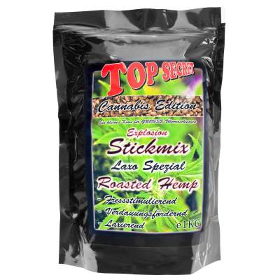 Top Secret Cannabis-Edition Stickmix Roasted Hemp 1Kg,