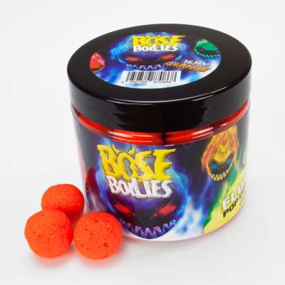 BAT-Tackle Böse Boilies Fluo Pop Ups Pop-Up Boilie 80g - 16mm - Blazing Orange