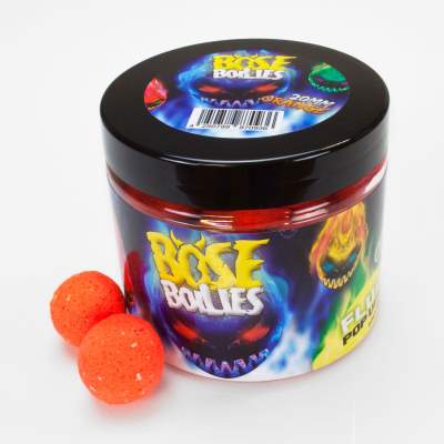 BAT-Tackle Böse Boilies Fluo Pop Ups 20mm Blazing Orange, 80g, 20mm, Blazing Orange