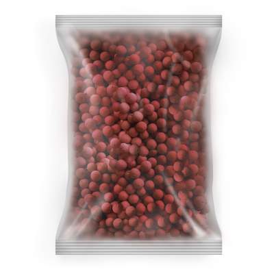 BAT-Tackle Böse Boilies, 10kg - 18mm - Angry Strawberry - red