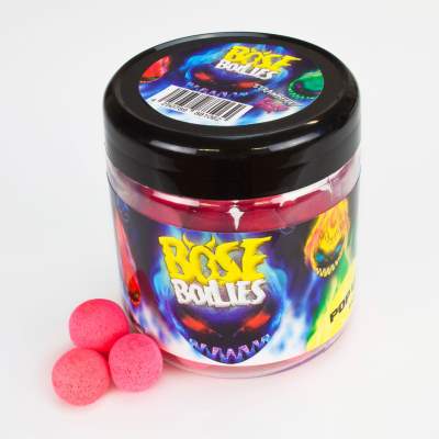 BAT-Tackle Böse Boilies Pop Ups Pop-Up Boilie 50g - 15mm - Strawberry - fluo pink