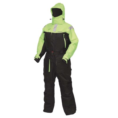 Kinetic Guardian Flotation Suit Einteiler Schwimmanzug Black/Lime - Gr. XL