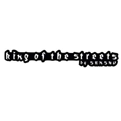 Senshu King of the Streets Aufkleber K.O.T.S., 124x19mm