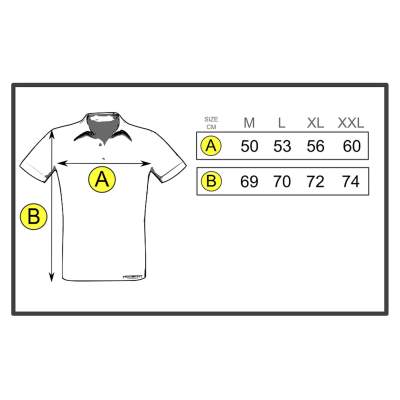 Hotspot Design Polo Shirt Big Game Gr. L white - Gr.L - 1Stück