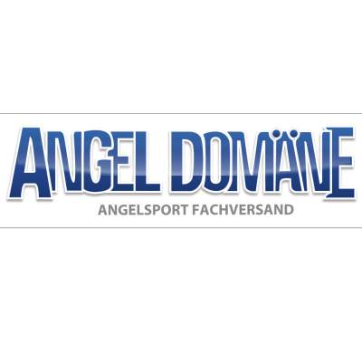 Angel Domäne Logo Aufkleber,  - transparent - 10,5 x 3,5cm