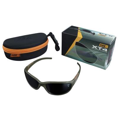 Fox CSN032 Sunglasses Polarisationsbrille XT4 Black Frame / Grey Lense