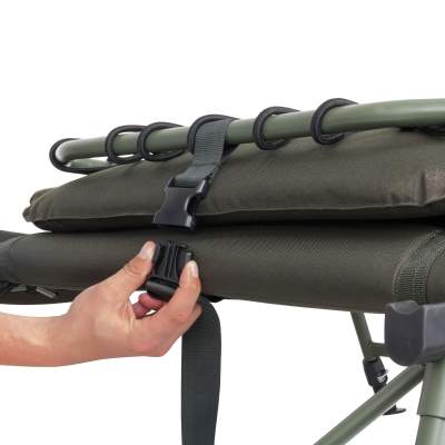 Fox CBC052 Warrior Bedchair 6-leg, 2,03x0,82x33-40m - 9kg