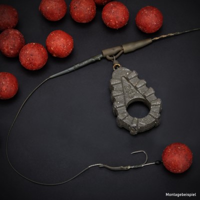 BAT-Tackle Sessionpack Böse Boilies im Realistric® Eimer, 18mm Angry Strawberry + Dip + Pop Ups
