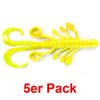 Angel Domäne Master Hog Crab, 12,0cm, Sunshine Yellow 5er Pack, 12cm - Sunshine Yellow - 5Stück