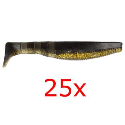 Angel Domäne Maxx Pro Shad, 10,0cm, golden Riser -25er-Pack 10 - golden Riser - 25Stück