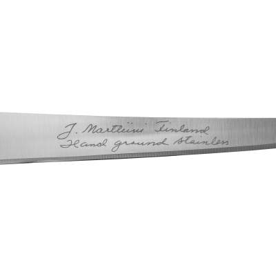 Marttiini Filleting Knife Classic 6'', 15,5 cm / 27,5 cm mit Holzgriff und Lederscheide