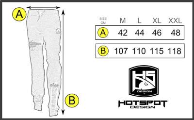 Hotspot Design Jogginghose Carpfishing Elite Gr. XXL grey - Gr.XXL - 1Stück