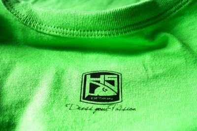 Hotspot Design T-Shirt Game Over Bear Gr. M green - Gr.M - 1Stück