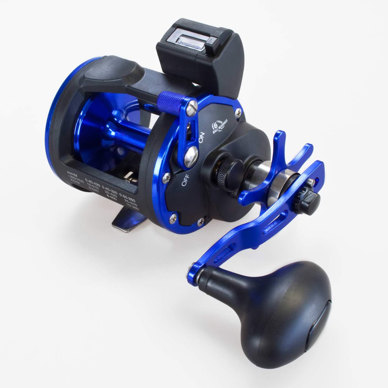 Beastcounter-Multirolle-Zaehlwerk-Tiefenmesser-Rechts-und-Linkshand-Meeresrolle