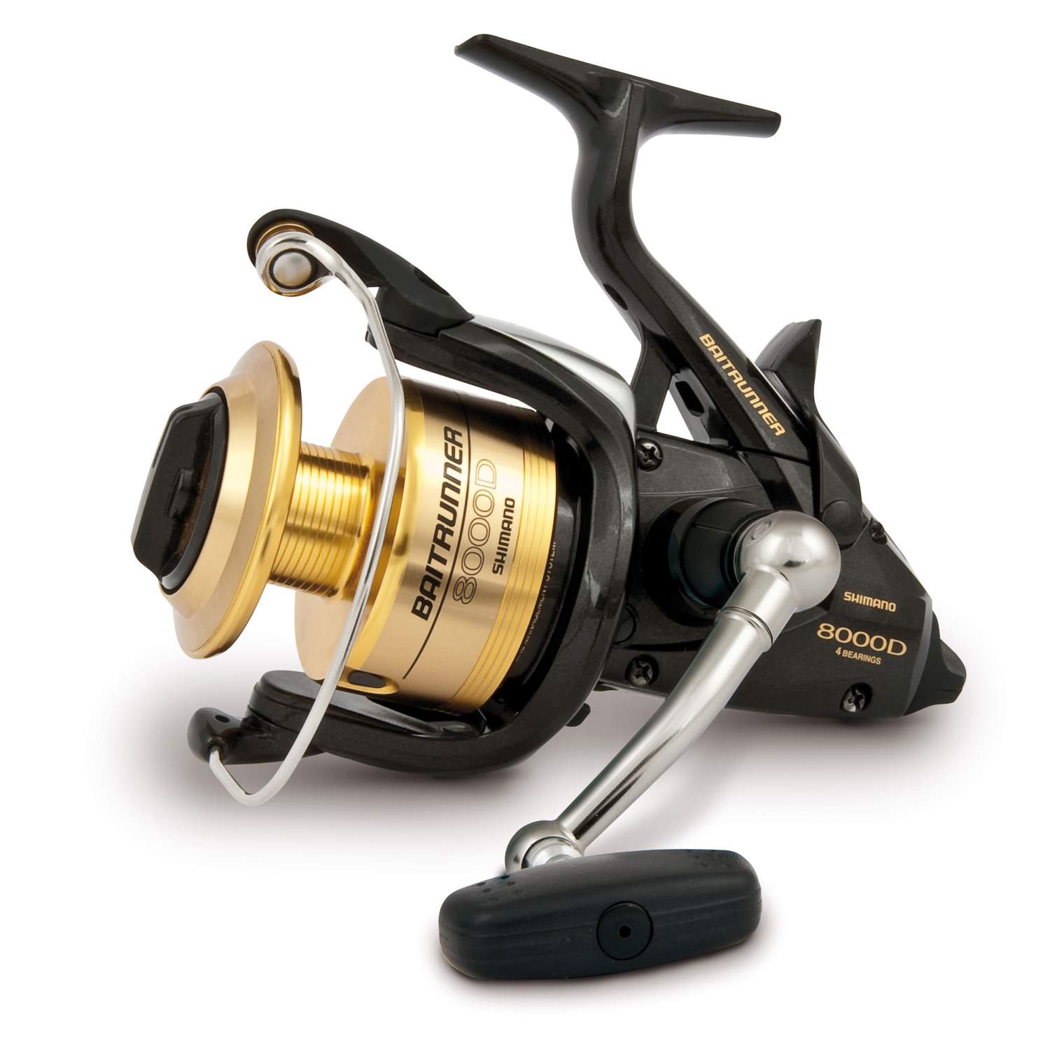 Shimano-USA-Baitrunner-D-Freilaufrolle-Karpfen-Grossfischrolle-Aluspule