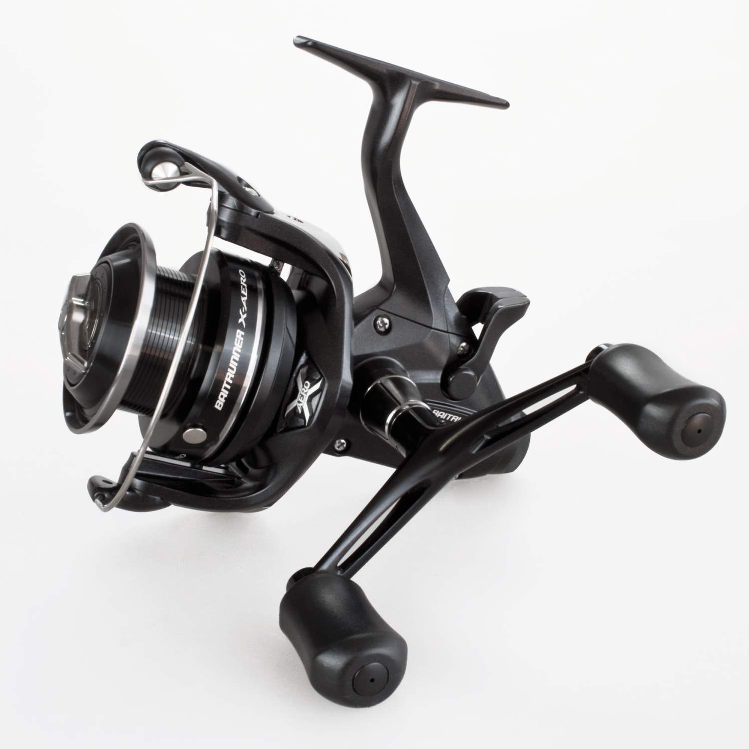 Shimano-Baitrunner-X-Aero-FA-Freilaufrolle-inkl-E-Spule