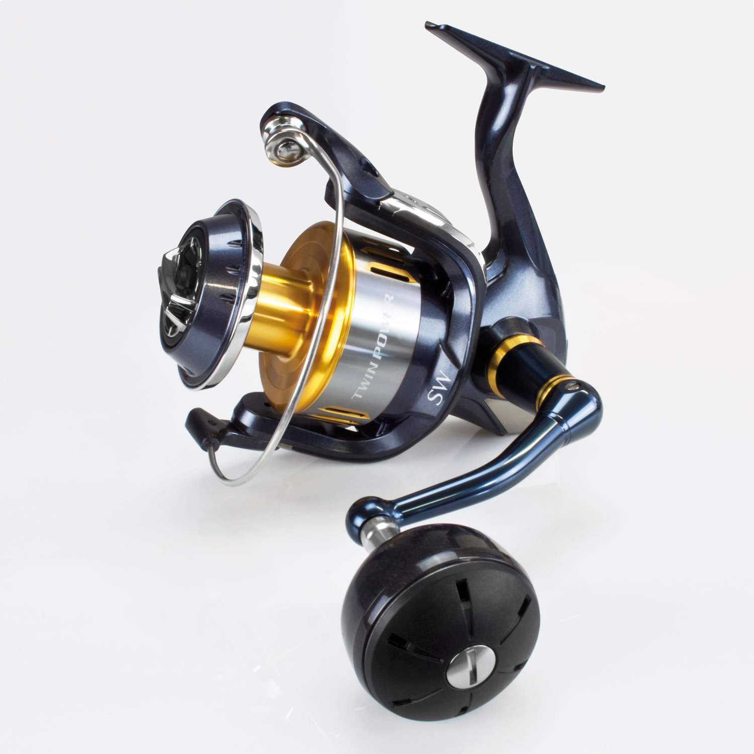 Shimano-Twinpower-SW-B-XG-PG-Salzwasserfeste-Stationaerrolle-11-Kugellager