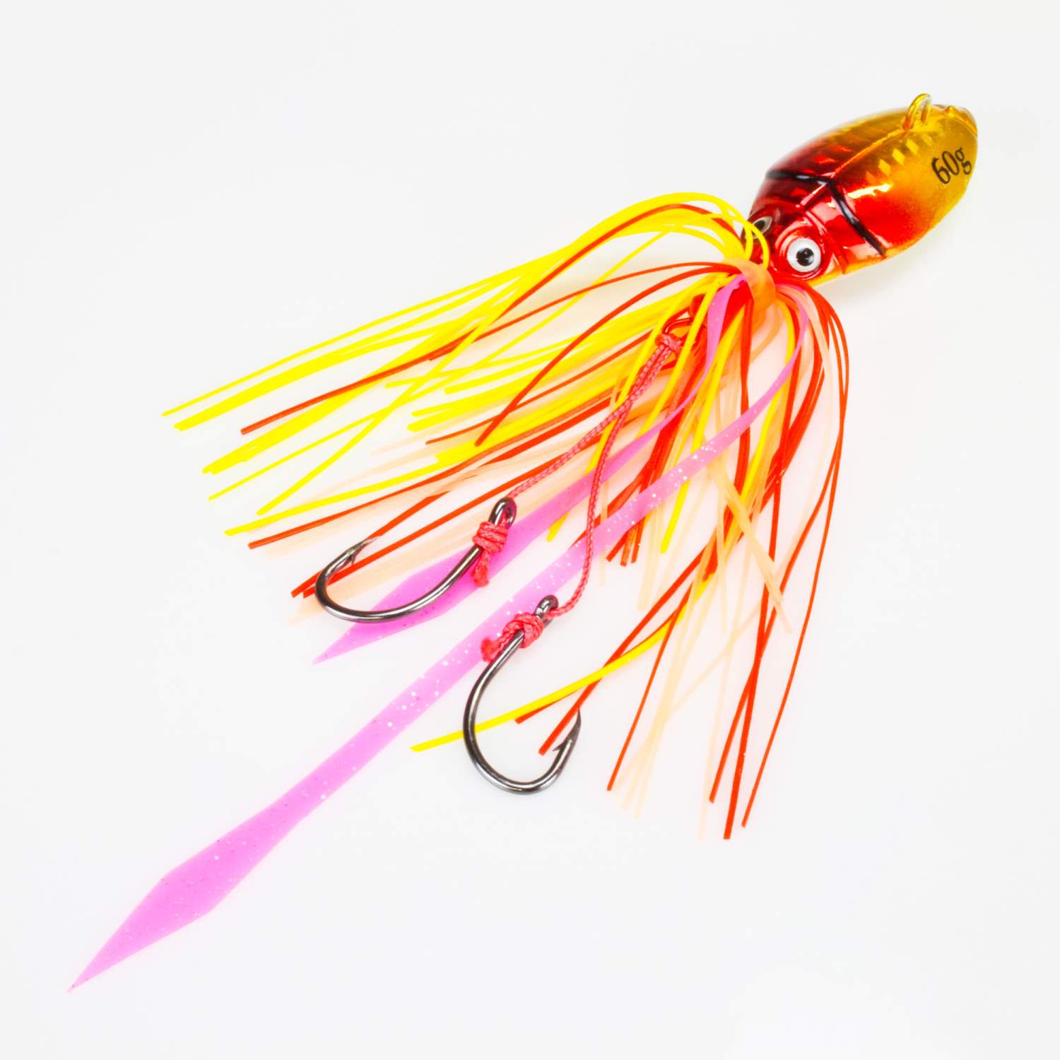 La preparación el pez sobre la pesca