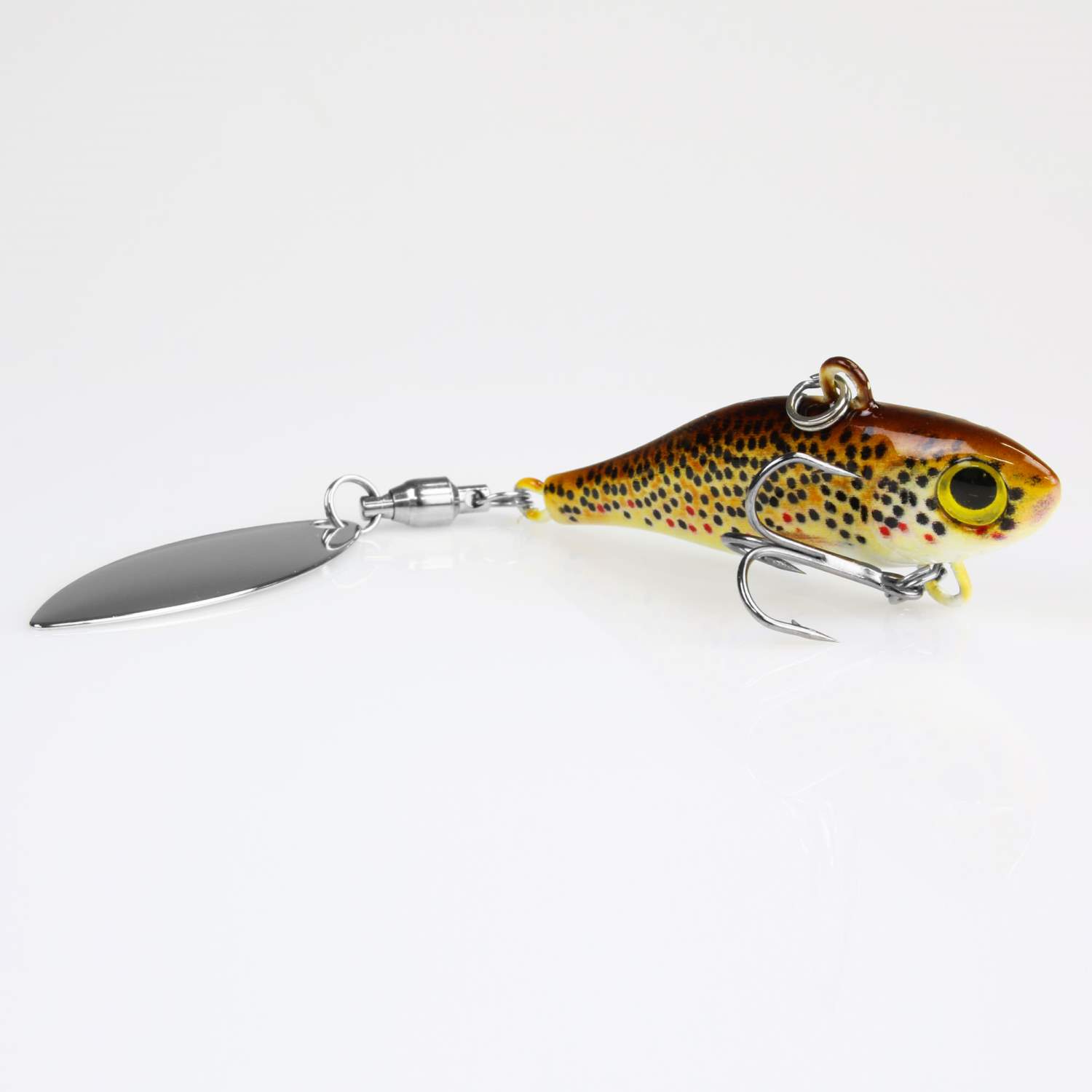 Natural 3d Jig Spinner 26g spinnerbait lures perch chub ASP vertically