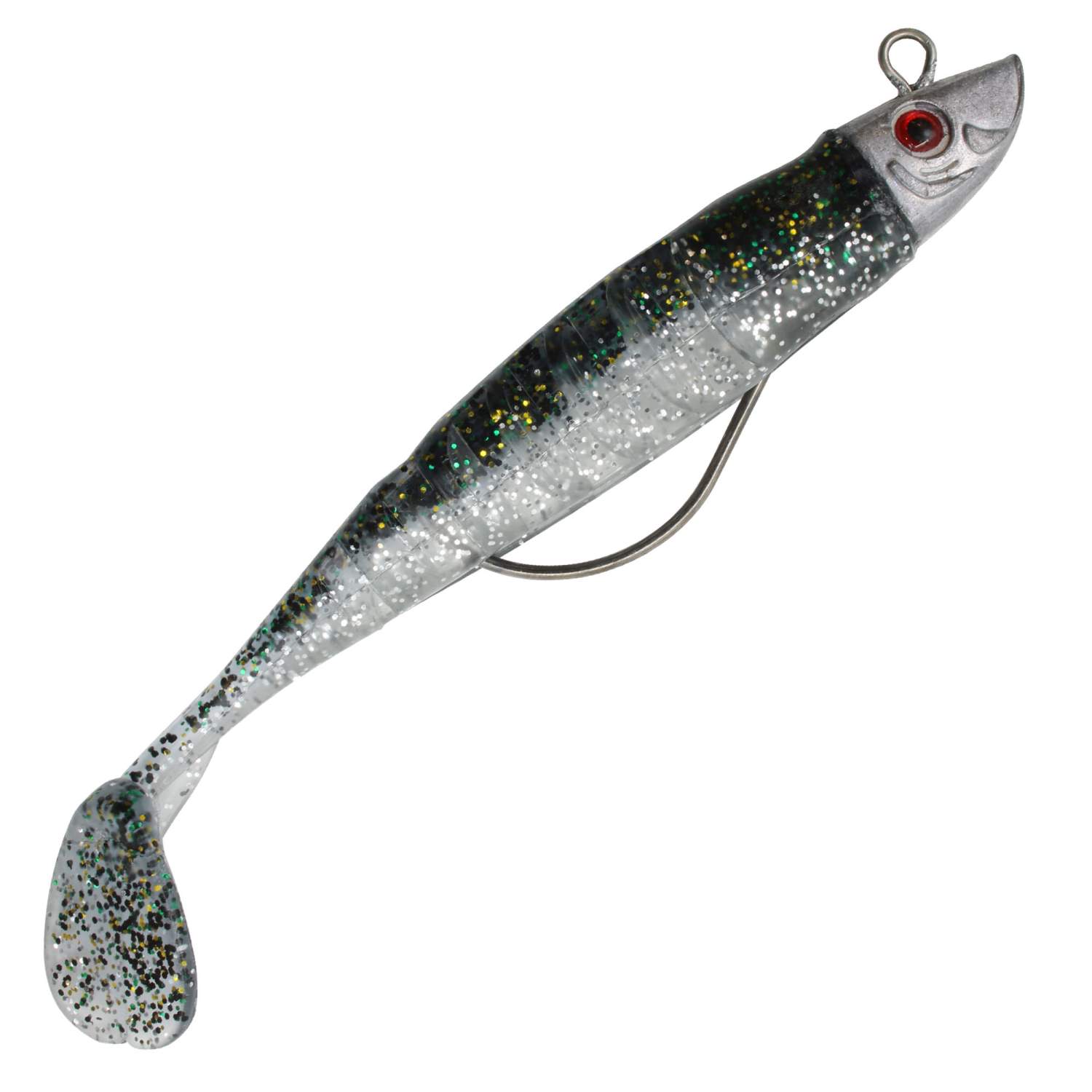 DLT Soft invasion with Herb Protection Wide Cap Rubber Fish 9//11cm Lures 3+1 ST