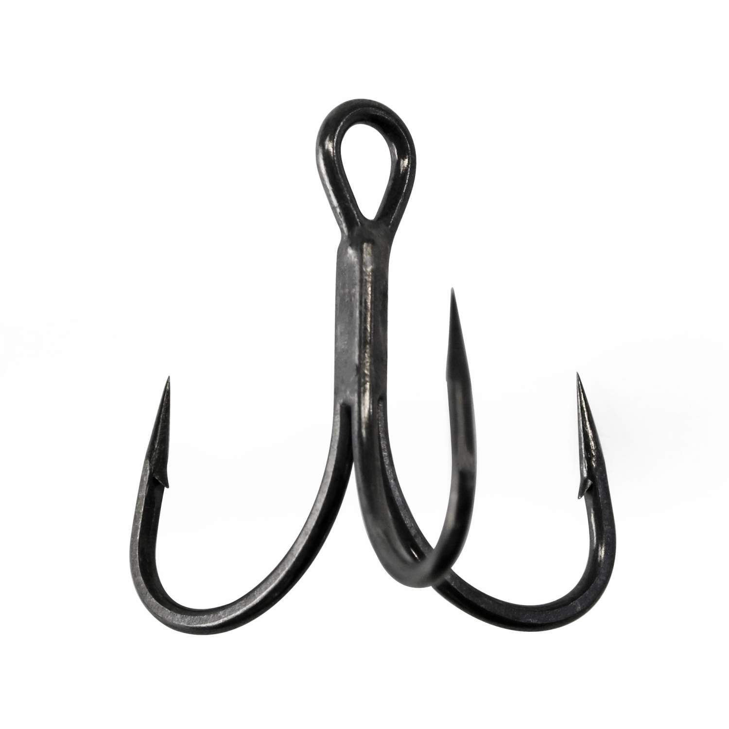 6-1 Angelhaken Owner ST-35 Drillinge Short Shank Wide Gap Black Chrome Gr