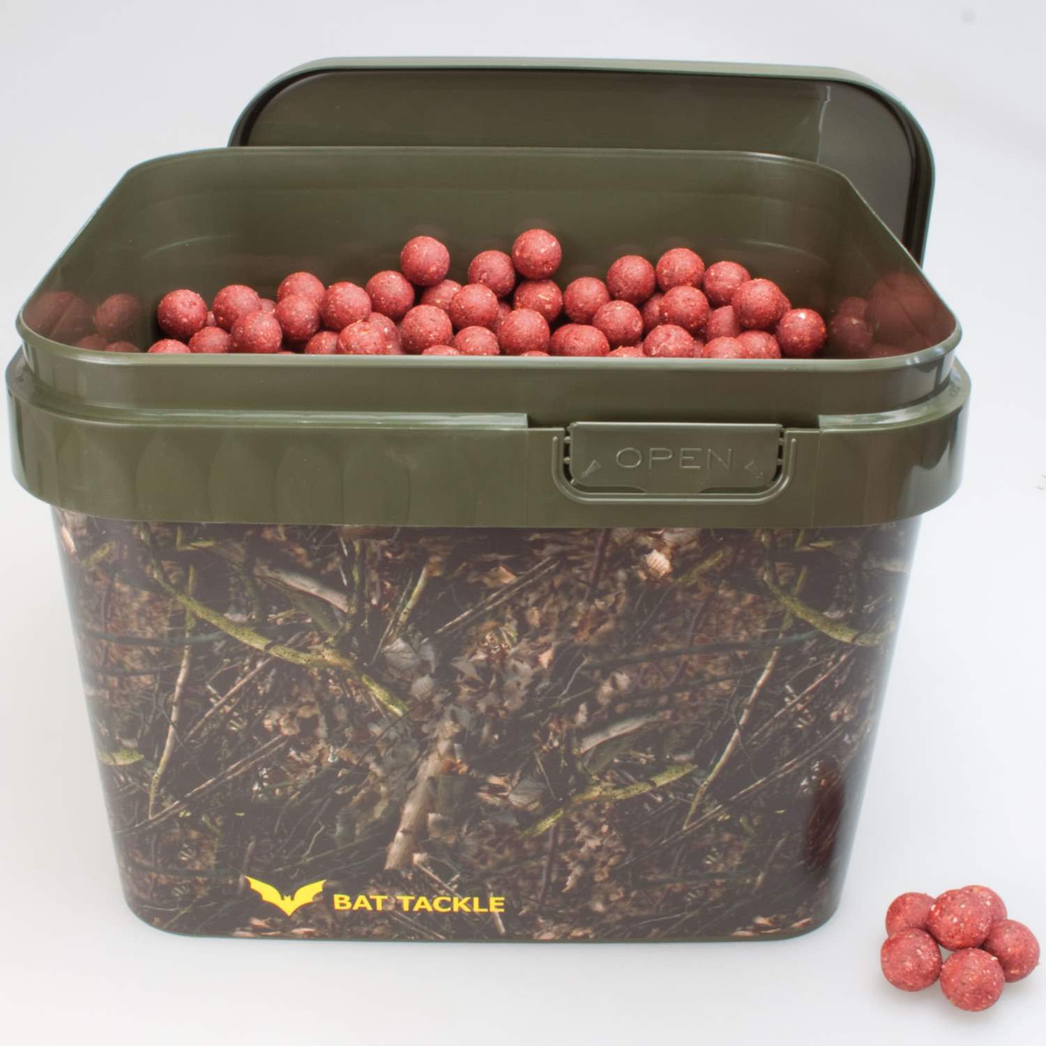 Pop Ups Sessionpack Böse Boilies 5,0Kg im Realistric Eimer 18mm Boilies Dip