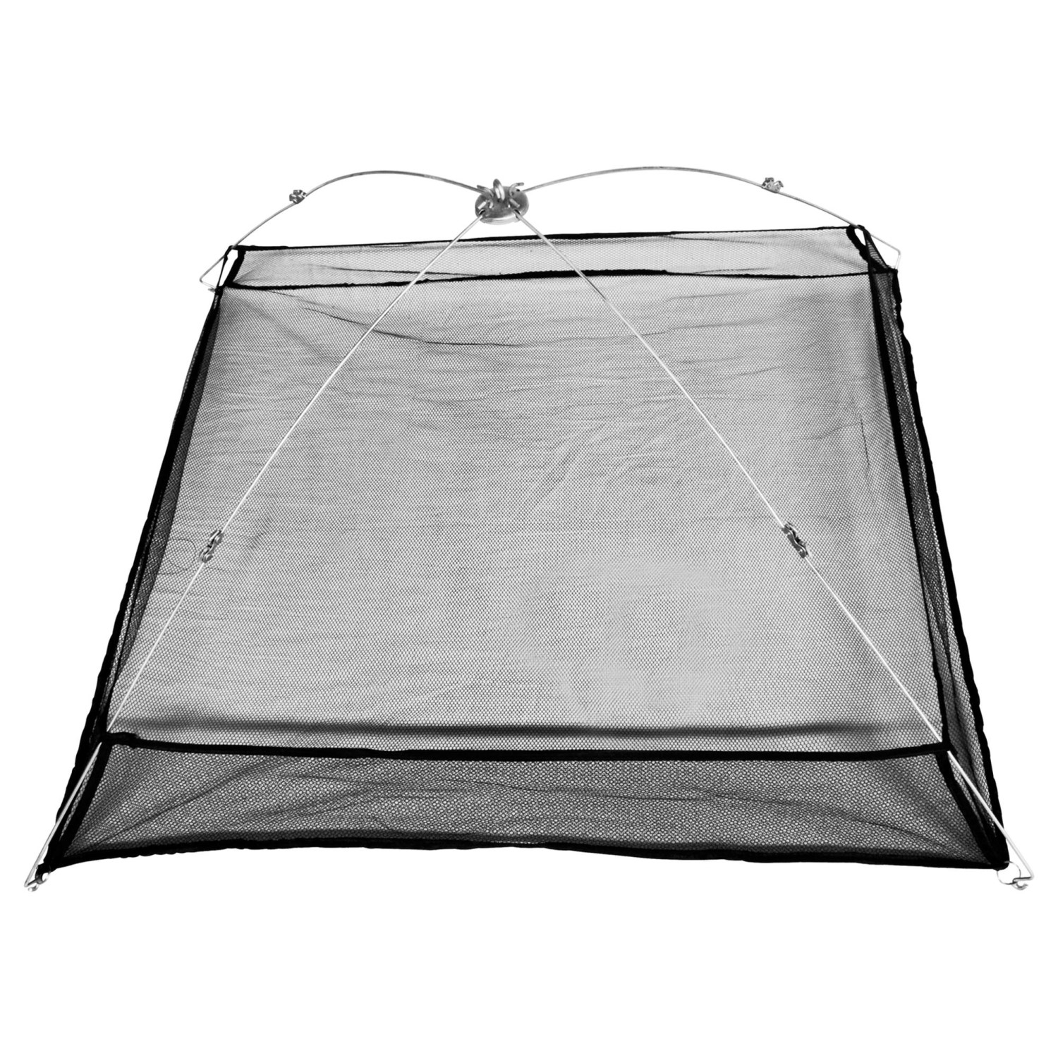 Riesen Köderfisch Senke Fluchtschutz Senknetz Reuse Netz Köderfischreuse 1,5x1,5m