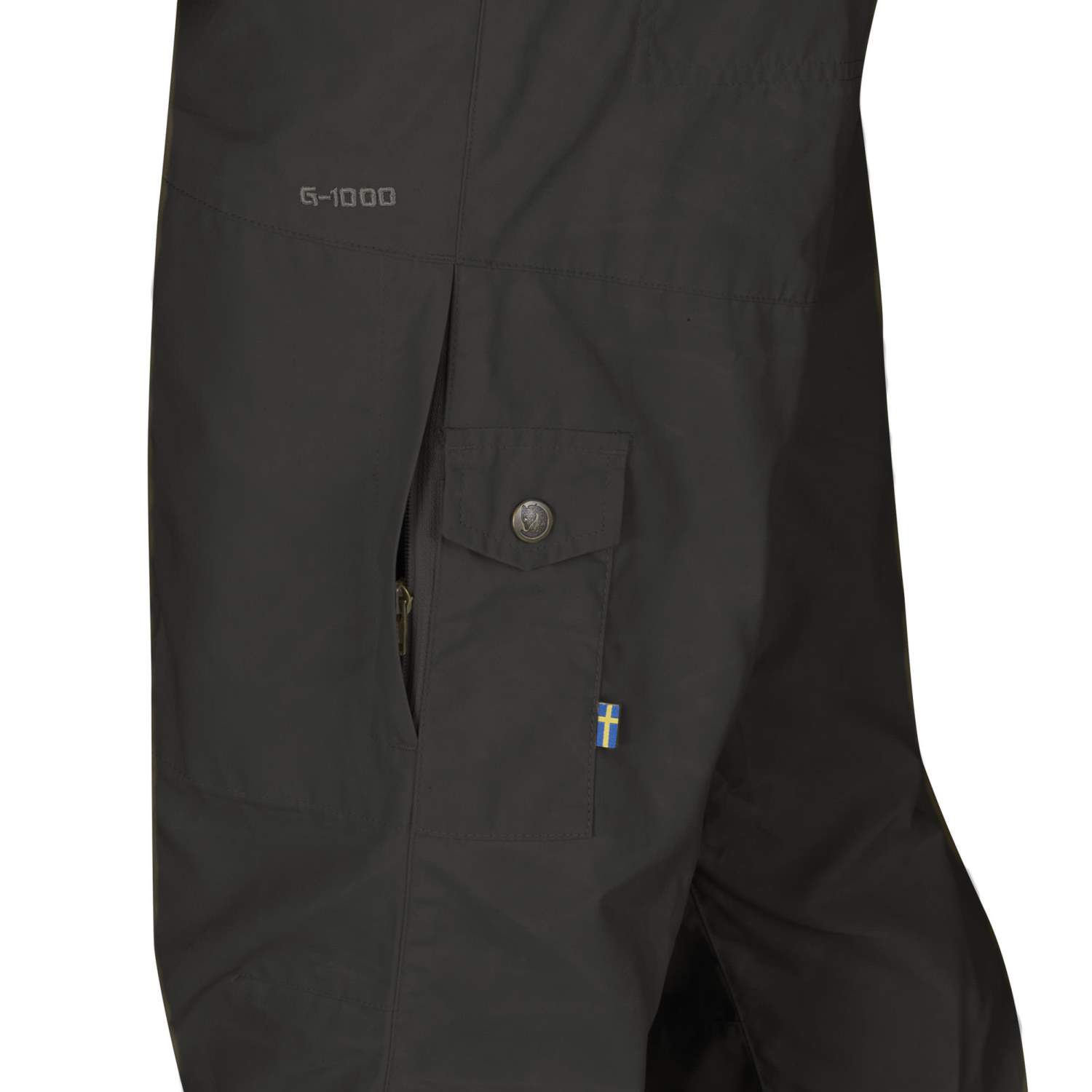 Fjäll Räven Hose Karl Trousers Dark Grey 50-56 Outdoor Angeln Wandern G-1000