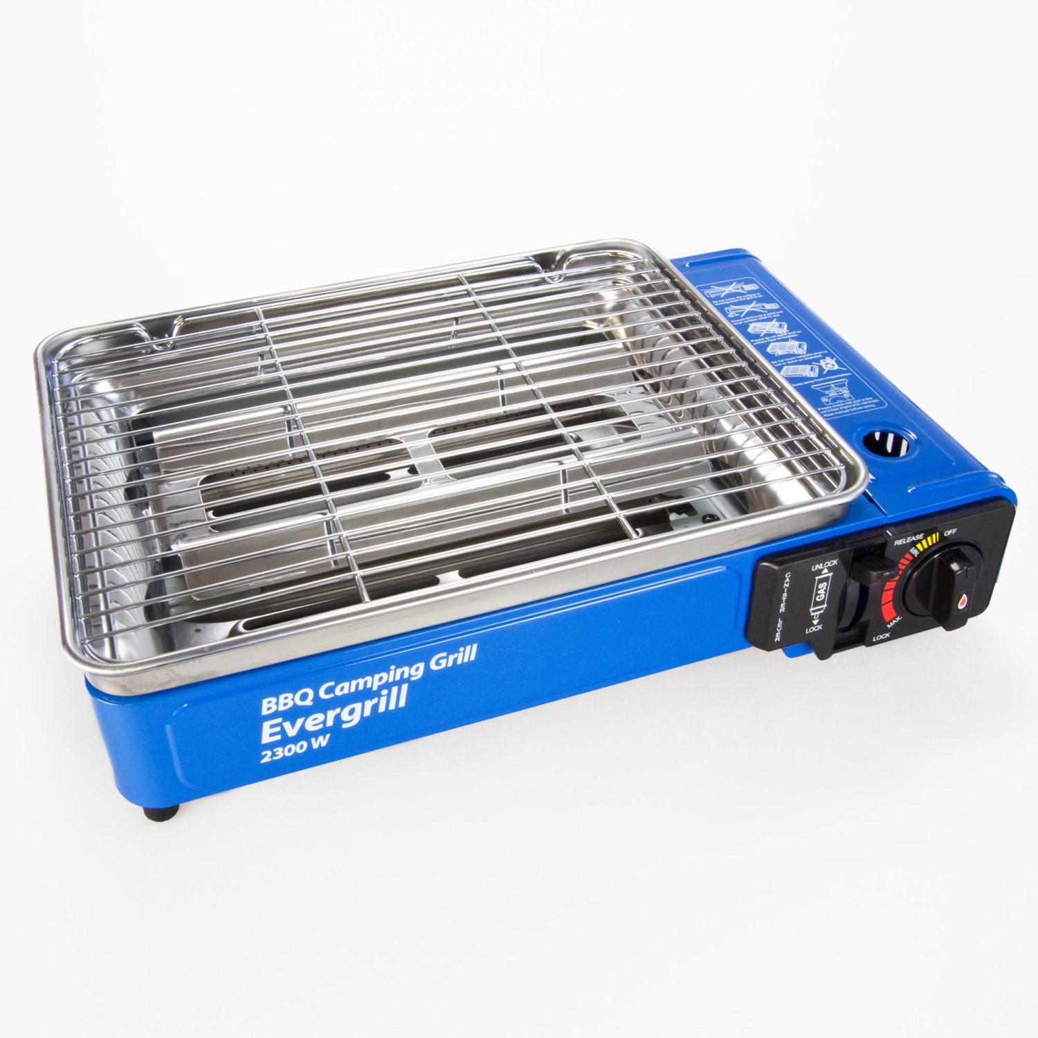 GRILLOIR au gaz Camping Gaz Gril BBQ evergrill Voyage Barbecue