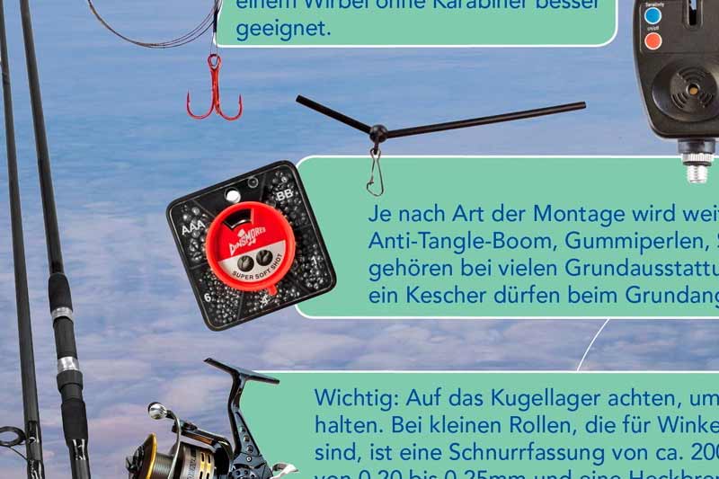 Angelausrüstung für Einsteiger: Grundangeln